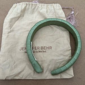 Jennifer Behr Attica headband in sage green
